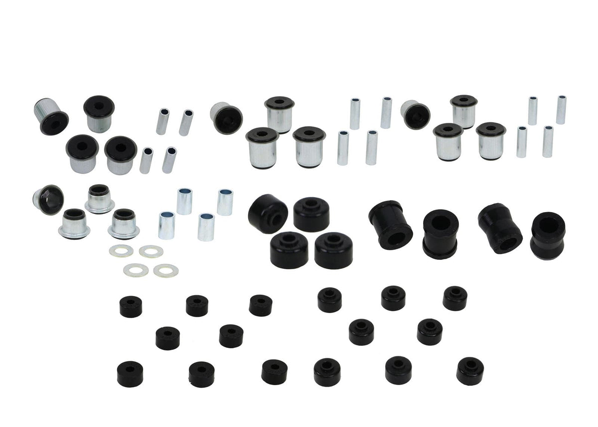 Whiteline 38 x 20 x 9 cm Front and Rear Essential Vehicle Kit to Suit Holden HQ-WB Sedan and Wagon SR