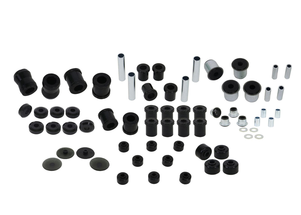 Whiteline 38 x 20 x 9 cm Front and Rear Essential Vehicle Kit to Suit Holden HQ-WB Ute, Van and Cab Chassis SR