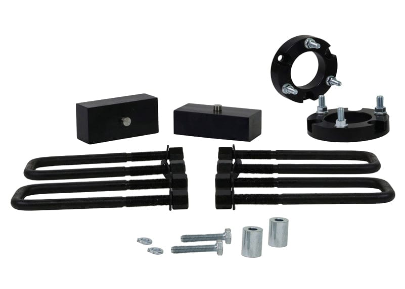 Whiteline 38 x 20 x 9 cm / Lifts vehicle approximately 45mm Front and Rear Lift Kit to Suit Toyota HiLux 2005-on and Foton Tunland P201 4wd SR