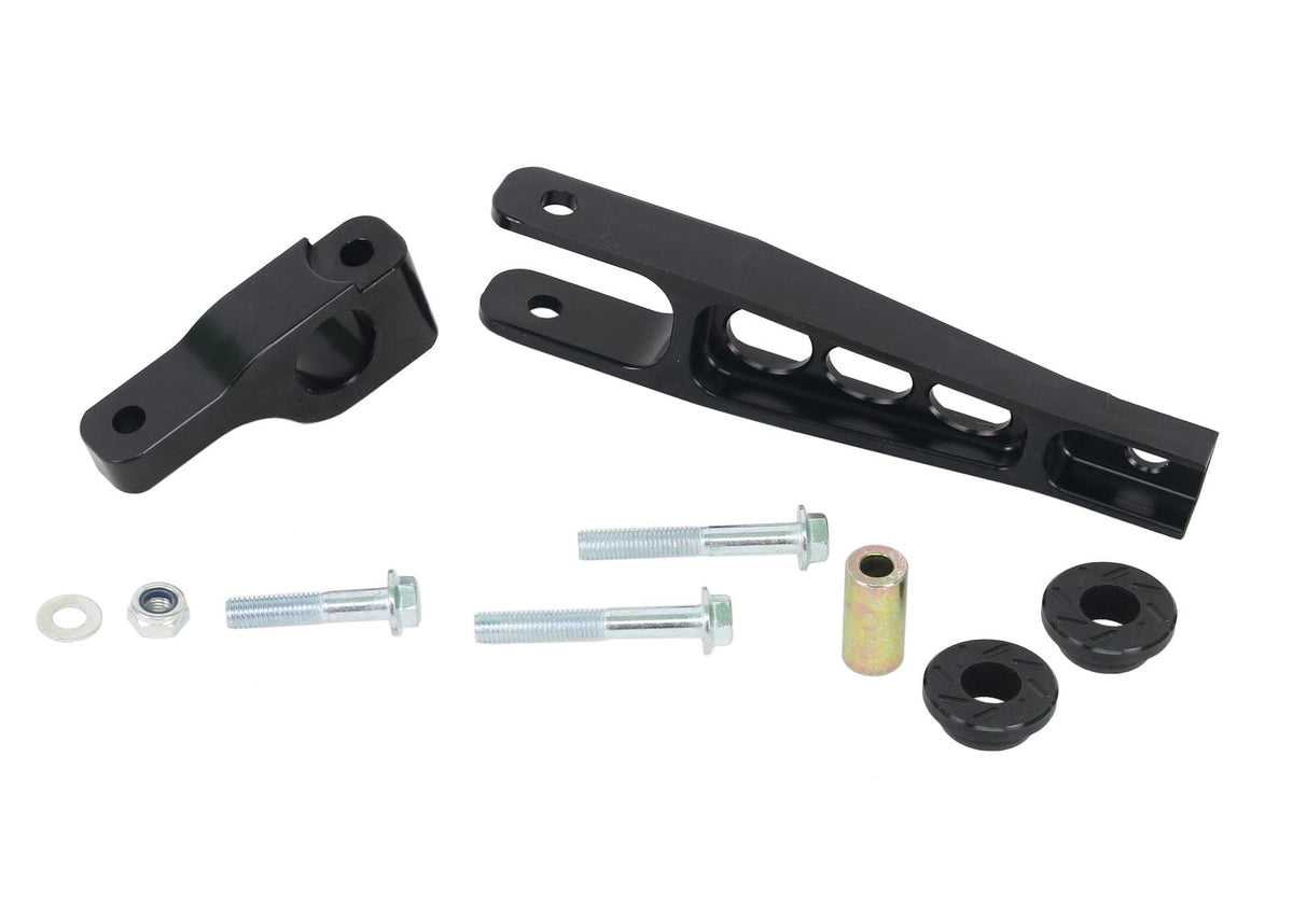 Whiteline 38 x 20 x 9 cm / Performance alloy - heavy duty - suits 6 Speed DSG models to - 2017 - induces NVH Front Engine Torque Arm to Suit Audi, Seat, Skoda and Volkswagen MQB Fwd/Awd SR