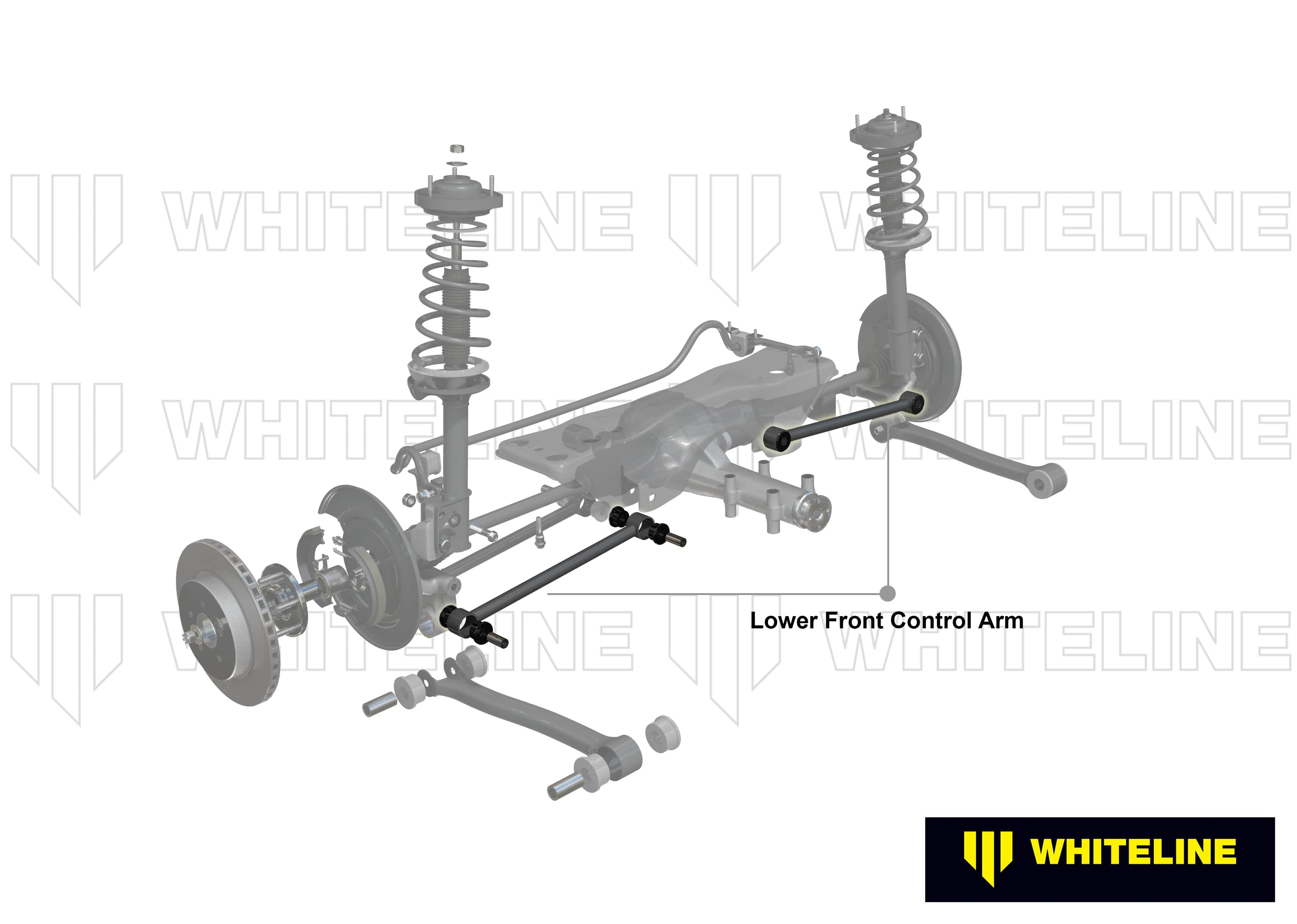 Whiteline 38 x 20 x 9 cm / Performance - on-car adjustable camber correction - MOTORSPORT Rear Control Arm Upper - Arm to Suit Honda Civic X Gen FC, FK, FK8 SR