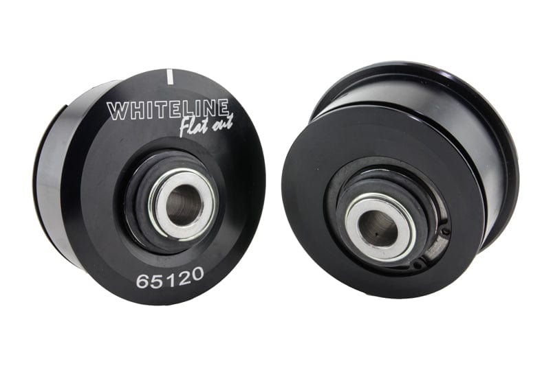 Whiteline 39 x 20 x 6 cm / Performance Alignment - alloy bushings with spherical bearing - adds +0.5deg caster + anti-lift - MOTORSPORT Front Control Arm Lower - Inner Rear Bushing Double Offset Kit to Sut Mitsubishi Lancer Evolution X SR