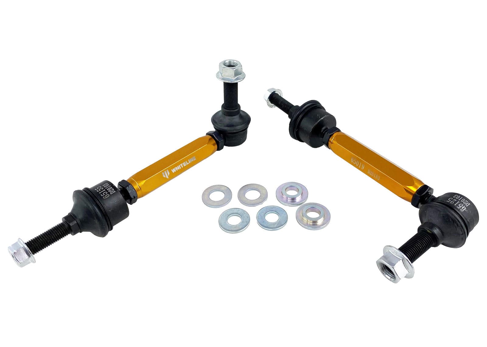 Whiteline 40 x 20 x 10 cm / 130-155mm - horizontal/vertical heavy duty ball joints - 10mm/ 12mm ball stud Front Sway Bar Link to Suit Nissan Patrol GU SR