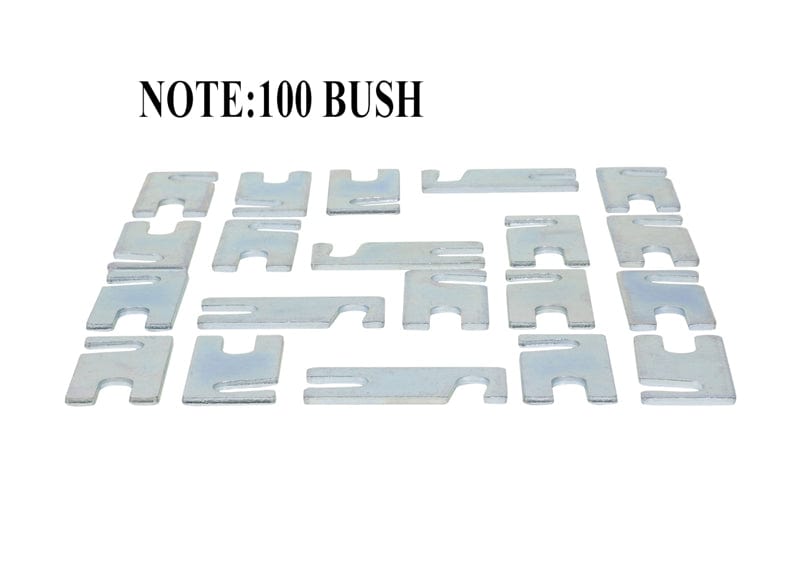 Whiteline 40 x 20 x 10 cm / 3.0mm x 100 - bulk shim pack Alignment Shim Pack 3.0mm x 100 to Suit Ford Falcon/Fairlane EA-EL and Territory SX-SZ SR