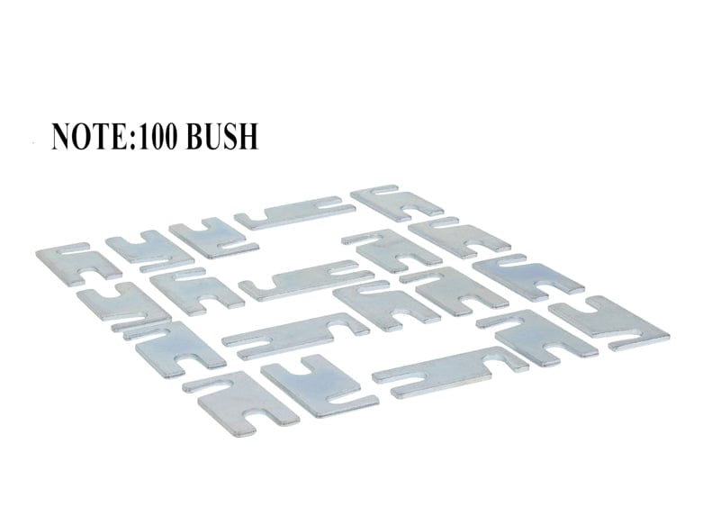 Whiteline 40 x 20 x 10 cm / 3.0mm x 100 - bulk shim pack Alignment Shim Pack 3.0mm x 100 to Suit Ford Falcon/Fairlane EA-EL and Territory SX-SZ SR