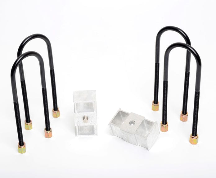 Whiteline 40 x 20 x 10 cm / Block = 50mm, Pin = 35mm, Hole = 35mm, U Bolt = M12x75mm Rear Lwering Block - Kit 2" to Suit Ford Falcon/Fairlane XR-XF 8cyl SR