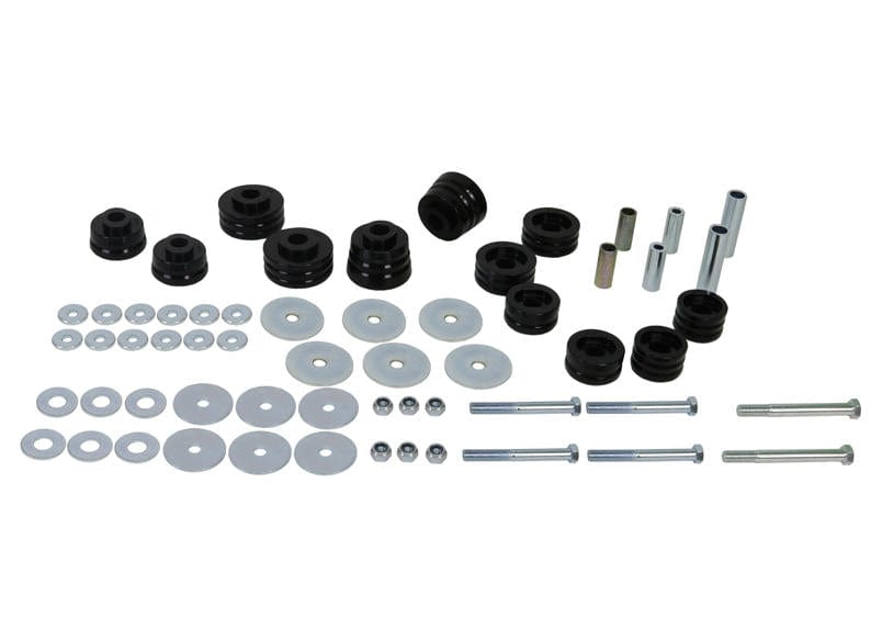 Whiteline 40 x 20 x 10 cm Front and Rear Body Mount - Bushing Kit to Suit Ford Ranger PJ, PK and Mazda BT-50 UN 4wd SR