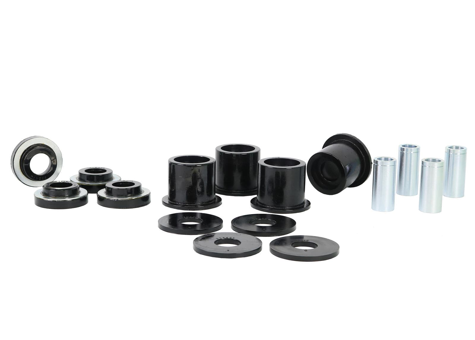 Whiteline 40 x 20 x 10 cm / Installs into original shell Rear Subframe - Bushing Kit to Suit Nissan 180SX, 200SX and Skyline SR