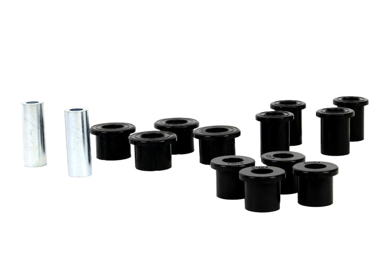 Whiteline 40 x 20 x 10 cm Rear Leaf Spring - Bushing Kit to Suit Nissan Navara D40 2wd/4wd SR
