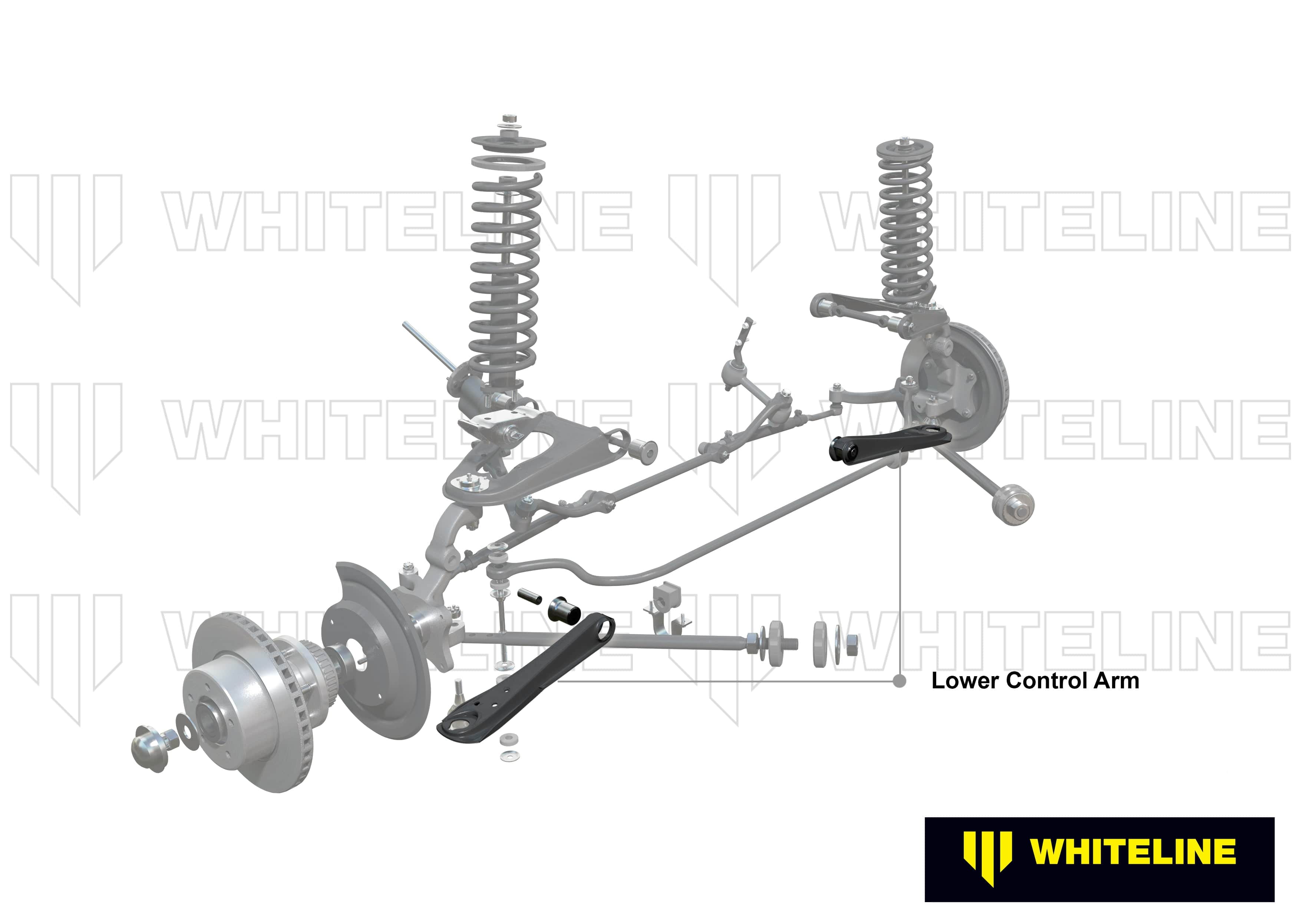 Whiteline 48 x 9 x 11 cm / Replacement Front Control Arm Lower - Arm to Suit Ford Falcon/Fairlane XW-XF and Mustang Classic SR