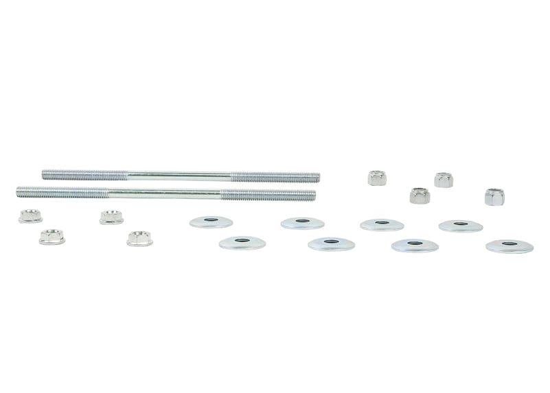 Whiteline 5 x 12 x 42 cm / 240mm - Links, Nuts and Washers Universal Sway Bar Link - Treaded Rod and Bushings style - 240mm Without Bushings SR