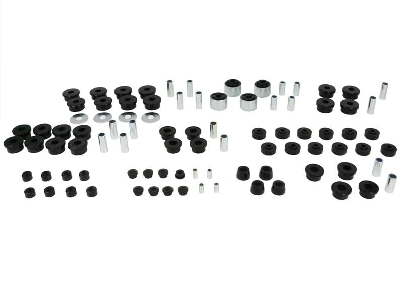 Whiteline 59 x 20 x 10 cm / 2.5deg caster adjustment - suits lifted vehicles to 50mm Front and Rear Essential Vehicle Kit to Suit Toyota Land Cruiser 80 and 105 Series SR