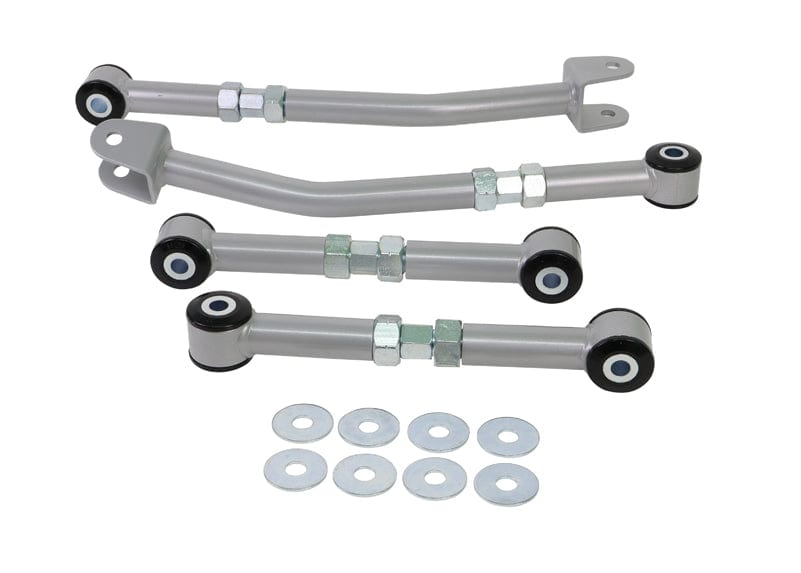 Whiteline 59 x 20 x 10 cm / Performance - on-car adjustable camber and toe correction - use with KCA307 - MOTORSPORT Rear Control Arm Lower Front and Rear - Arm to Suit Subaru Liberty and Outback SR