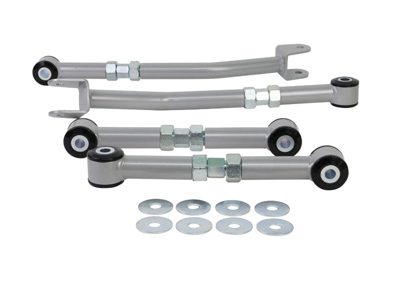 Whiteline 59 x 20 x 10 cm / Performance - on-car adjustable camber and toe correction - use with KCA307 - MOTORSPORT Rear Control Arm Lower Front and Rear - Arm to Suit Subaru Liberty and Outback SR