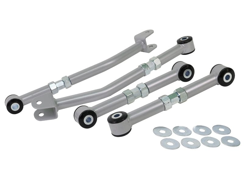 Whiteline 59 x 20 x 10 cm / Performance - on-car adjustable camber and toe correction - use with KCA307 - MOTORSPORT Rear Control Arm Lower Front and Rear - Arm to Suit Subaru Liberty and Outback SR