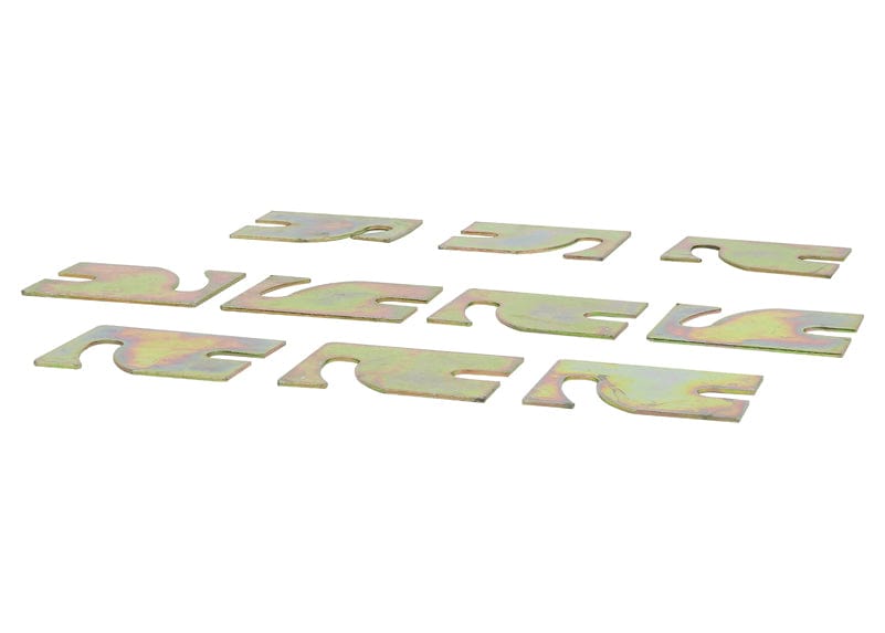 Whiteline 7 x 14 x 20 cm / 1.5mm x 10 - bulk shim pack Alignment Shim Pack 1.5mm x 10 to Suit Ford Falcon/Fairlane AU-FGX and FPV SR