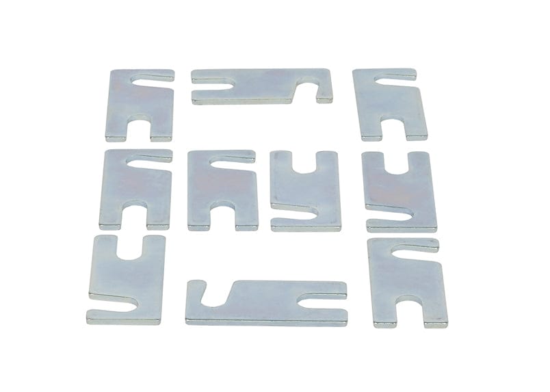 Whiteline 7 x 14 x 20 cm / 3.0mm x 10 - bulk shim pack Alignment Shim Pack 3.0mm x 10 to Suit Ford Falcon/Fairlane EA-EL and Territory SX-SZ SR