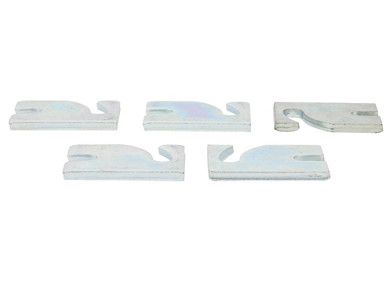 Whiteline 7 x 14 x 20 cm / 6.0mm x 5 - bulk shim pack Alignment Shim Pack 6.0mm x 5 to Suit Ford Falcon/Fairlane AU-FGX and FPV SR