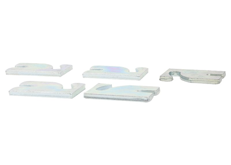 Whiteline 7 x 14 x 20 cm / 6.0mm x 5 - bulk shim pack Alignment Shim Pack 6.0mm x 5 to Suit Ford Falcon/Fairlane AU-FGX and FPV SR