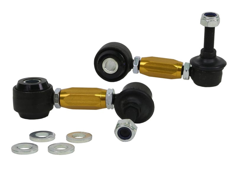 Whiteline 7 x 14 x 20 cm / 95-115mm - horizontal - 10mm ball stud/bushing shank Sway Bar Link to Suit Mazda MX-5 NA SR