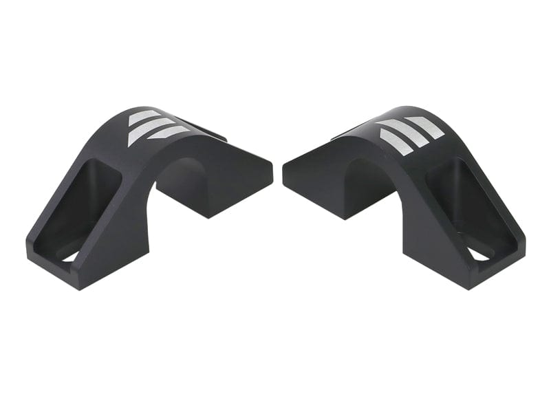 Whiteline 7 x 14 x 20 cm / Billet alloy - X = 62 - 88mm slotted mounting hole Universal Billet Alloy Sway Bar Mount - Saddle Kit 62-88mm Slotted Mounting Hole to suit Universal D Mount Bushing SR