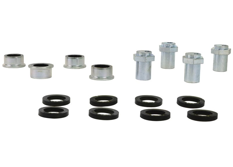 Whiteline 7 x 14 x 20 cm / Performance Alignment - adds +0.66deg caster +/- 0.66deg camber Front Control Arm Upper - Bushing Kit Double Offset to Suit Honda Civic VI Gen and CR-V RD1-RD3 SR