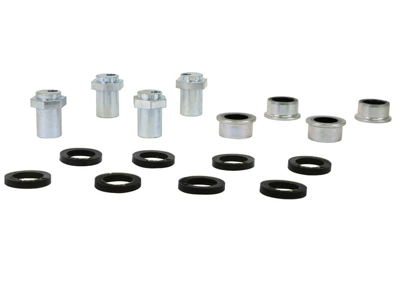 Whiteline 7 x 14 x 20 cm / Performance Alignment - adds +0.66deg caster +/- 0.66deg camber Front Control Arm Upper - Bushing Kit Double Offset to Suit Honda Civic VI Gen and CR-V RD1-RD3 SR
