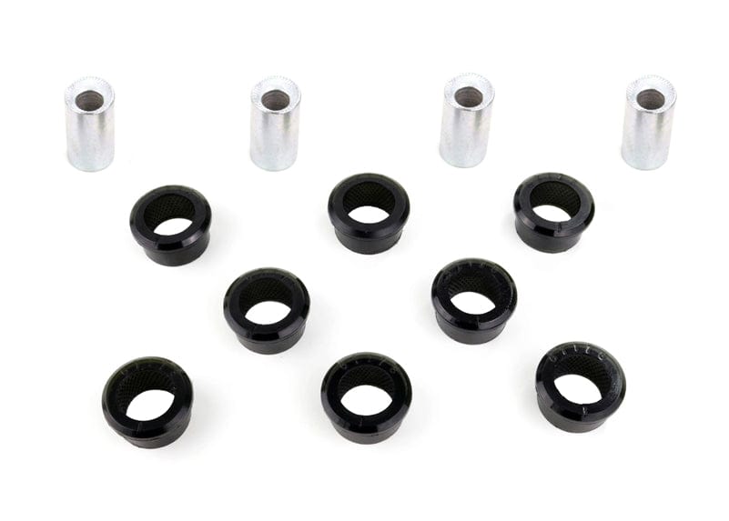 Whiteline 7 x 14 x 20 cm / Performance Alignment - off-car adjustment - adds +/- 0.75deg camber Rear Control Arm - Bushing Kit Double Offset to Suit Nissan 180SX, 200SX. 300ZX and Skyline SR