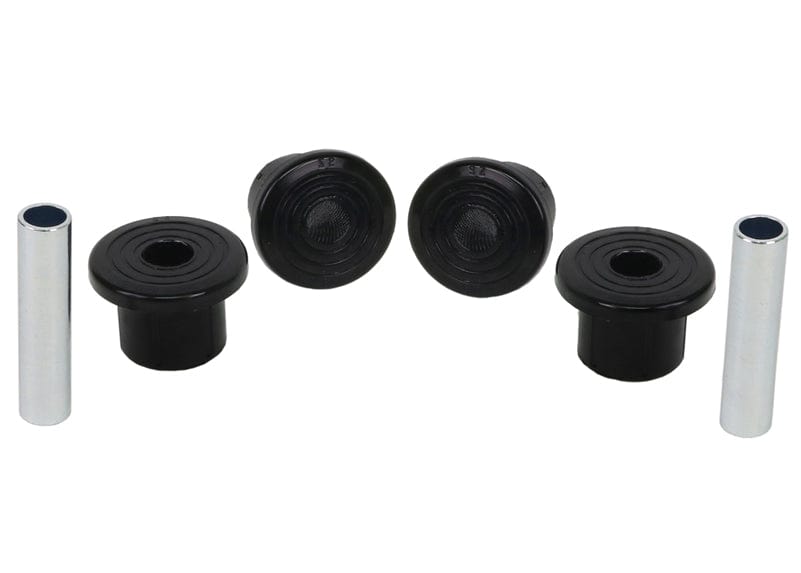 Whiteline 7 x 14 x 20 cm Rear Leaf Spring - Front Eye Bushing Kit to Suit Mitsubishi Triton ME-MK 2wd/4wd SR