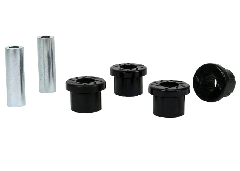 Whiteline 7 x 14 x 20 cm Rear Leaf Spring - Front Eye Bushing Kit to Suit Mitsubishi Triton MQ, MR 2wd/4wd SR