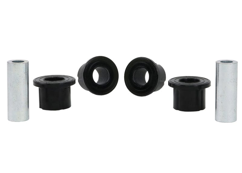 Whiteline 7 x 14 x 20 cm Rear Leaf Spring - Front Eye Bushing Kit to Suit Nissan Navara D40 and D23 2wd/4wd SR