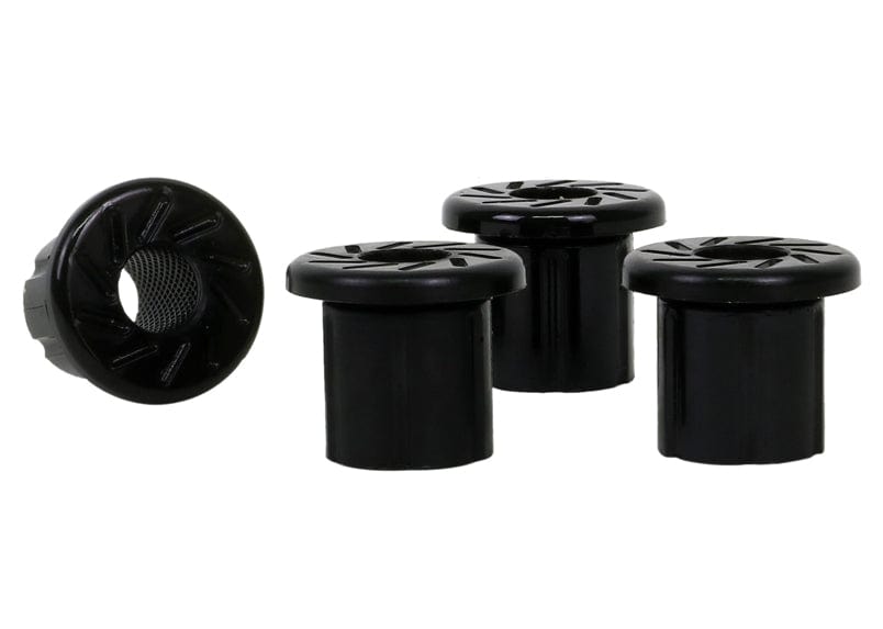 Whiteline 7 x 14 x 20 cm Rear Leaf Spring - Rear Eye Bushing Kit to Suit Mitsubishi Triton MQ, MR 2wd/4wd SR