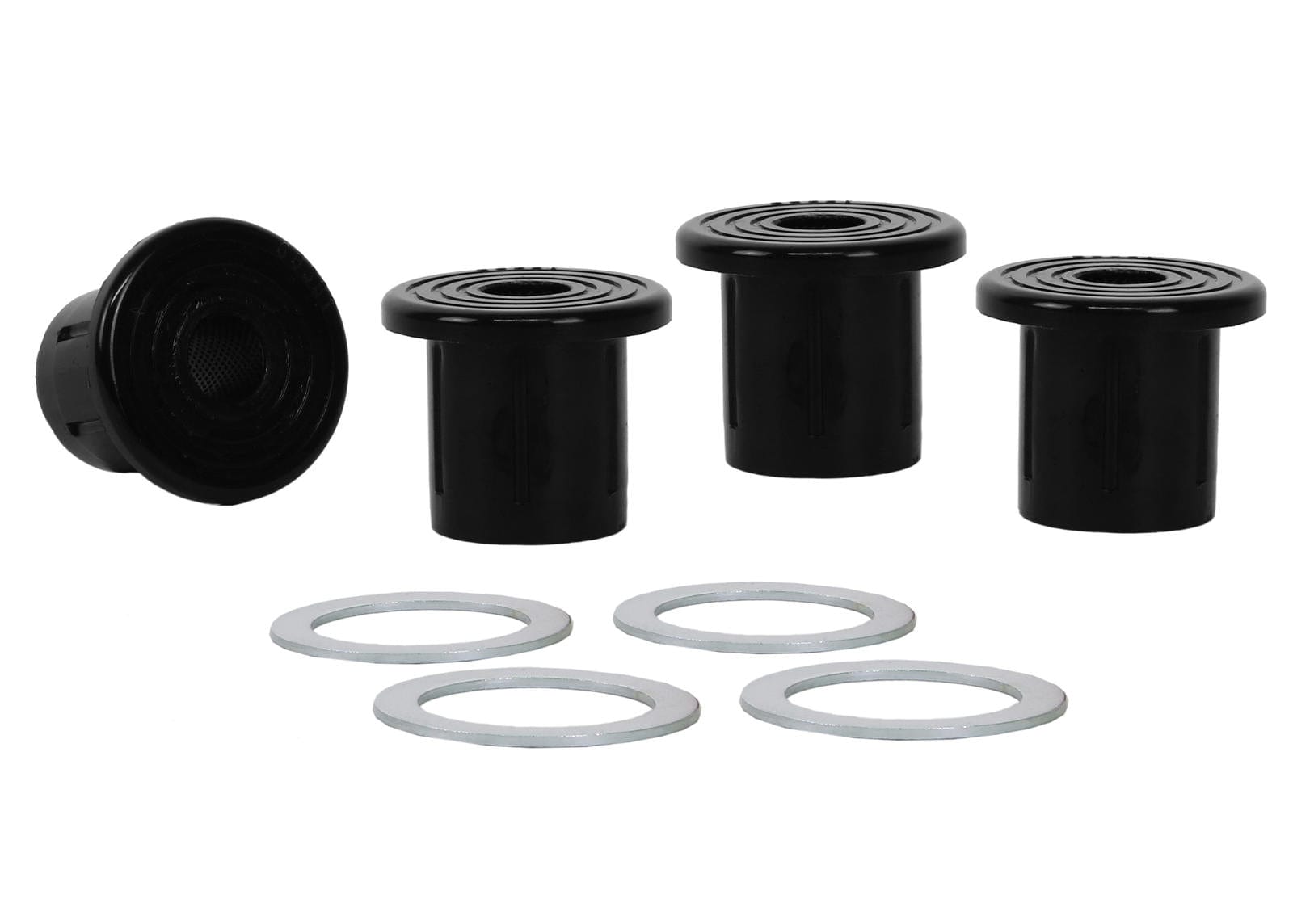 Whiteline 7 x 14 x 20 cm Rear Leaf Spring - Shackle Bushing Kit to Suit Toyota Land Cruiser 76, 78 and 79 Series SR