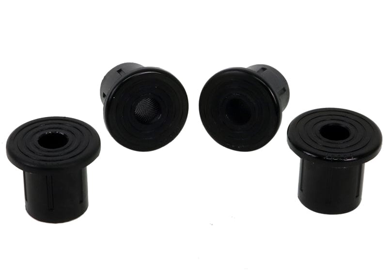 Whiteline 7 x 14 x 20 cm / Suits OEM with 98mm internal upper shackle plate width Rear Leaf Spring - Shackle Bushing Kit to Suit Toyota Land Cruiser 76, 78 and 79 Series SR
