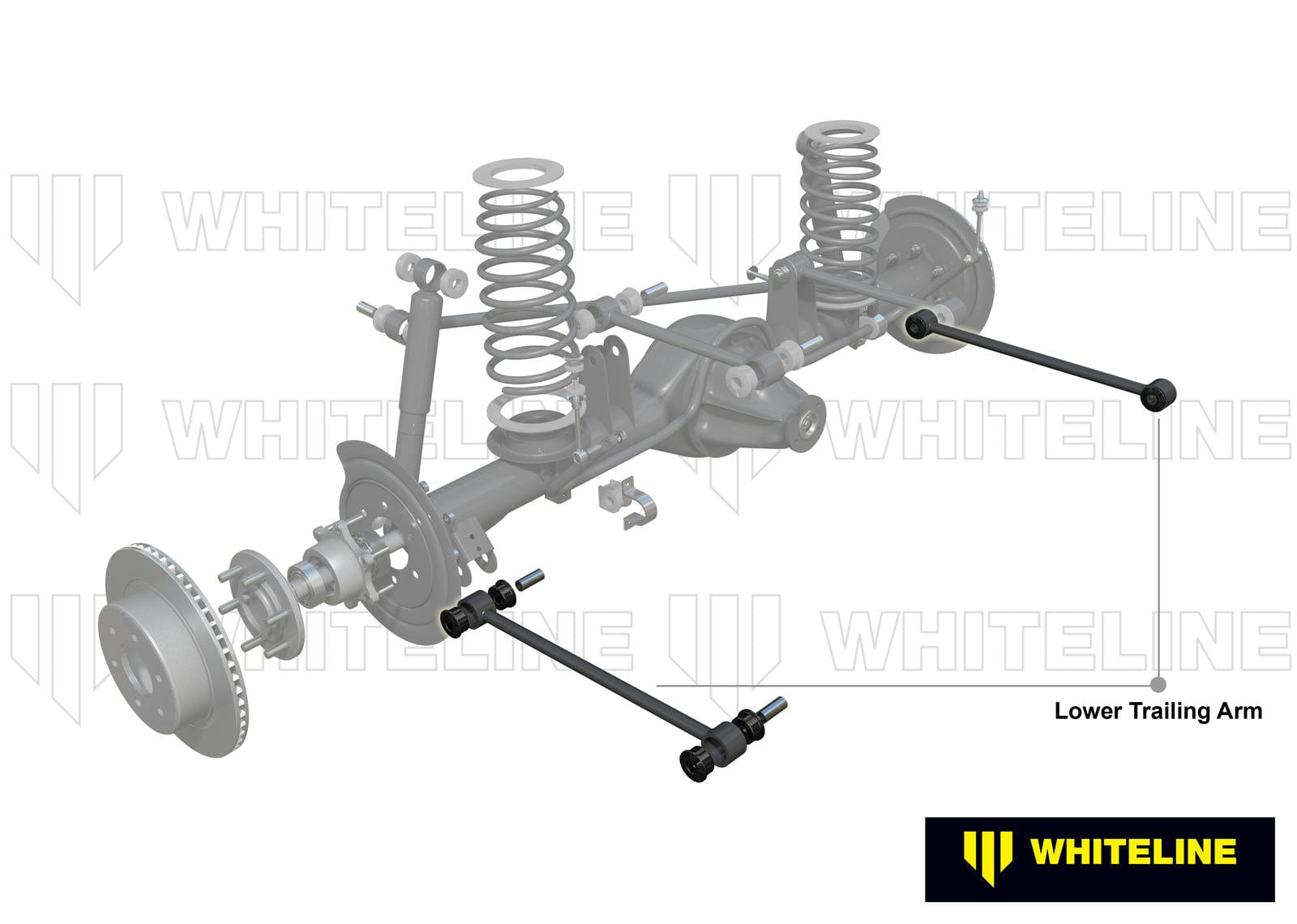 Whiteline 70 x 20 x 10 cm / Performance - off-car adjustable for pinion angle correction - OFFROAD USE Rear Trailing Arm Upper - Arm to Suit Toyota Land Cruiser 300 Series SR