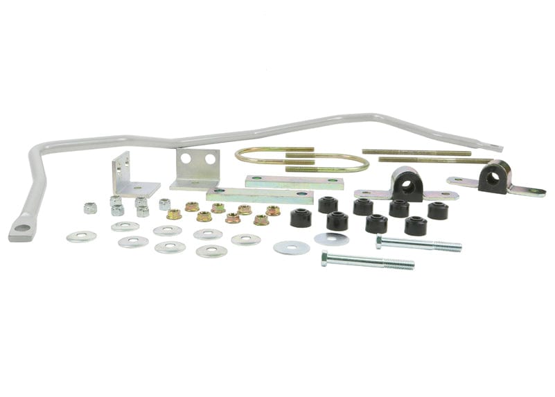 Whiteline 90 x 20 x 10 cm / Suits 1969 - 1970 models with 9" differential Rear Sway Bar - 18mm Non Adjustable to Suit Ford Falcon/Fairlane XK-XY and Mustang Classic SR