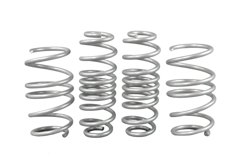 Whiteline Lowers vehicle approximately 20mm front and rear Front and Rear Coil Springs - Lowered to Suit Mercedes-benz A-Class A45 AMG W176 SR
