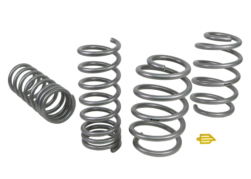Whiteline Lowers vehicle approximately 20mm front and rear Front and Rear Coil Springs - Lowered to Suit Subaru Impreza VA WRX and Levorg VM SR