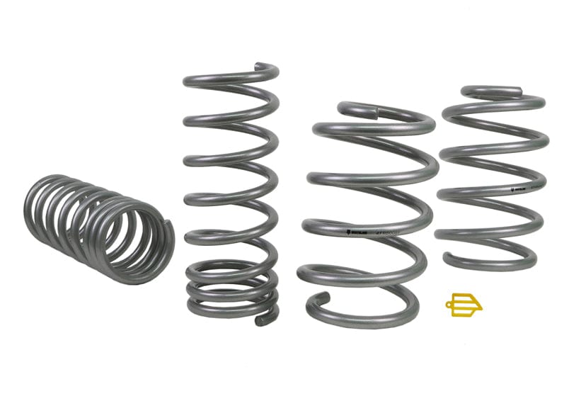 Whiteline Lowers vehicle approximately 20mm front and rear Front and Rear Coil Springs - Lowered to Suit Subaru Impreza VA WRX and Levorg VM SR
