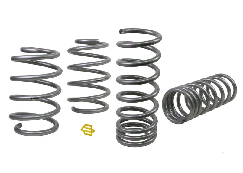 Whiteline Lowers vehicle approximately 20mm front and rear Front and Rear Coil Springs - Lowered to Suit Subaru Impreza VA WRX and Levorg VM SR