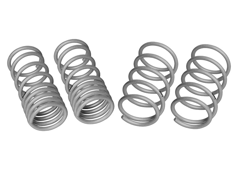 Whiteline Lowers vehicle approximately 25mm front and rear Front and Rear Coil Springs - Lowered to Suit Subaru BRZ and Toyota 86 SR