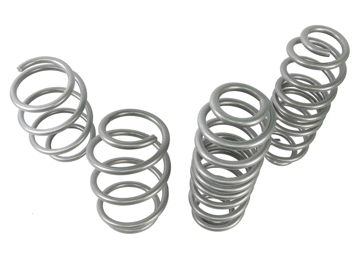 Whiteline Lowers vehicle approximately 30mm front and rear Front and Rear Coil Springs - Lowered to Suit Toyota Yaris XP Awd SR