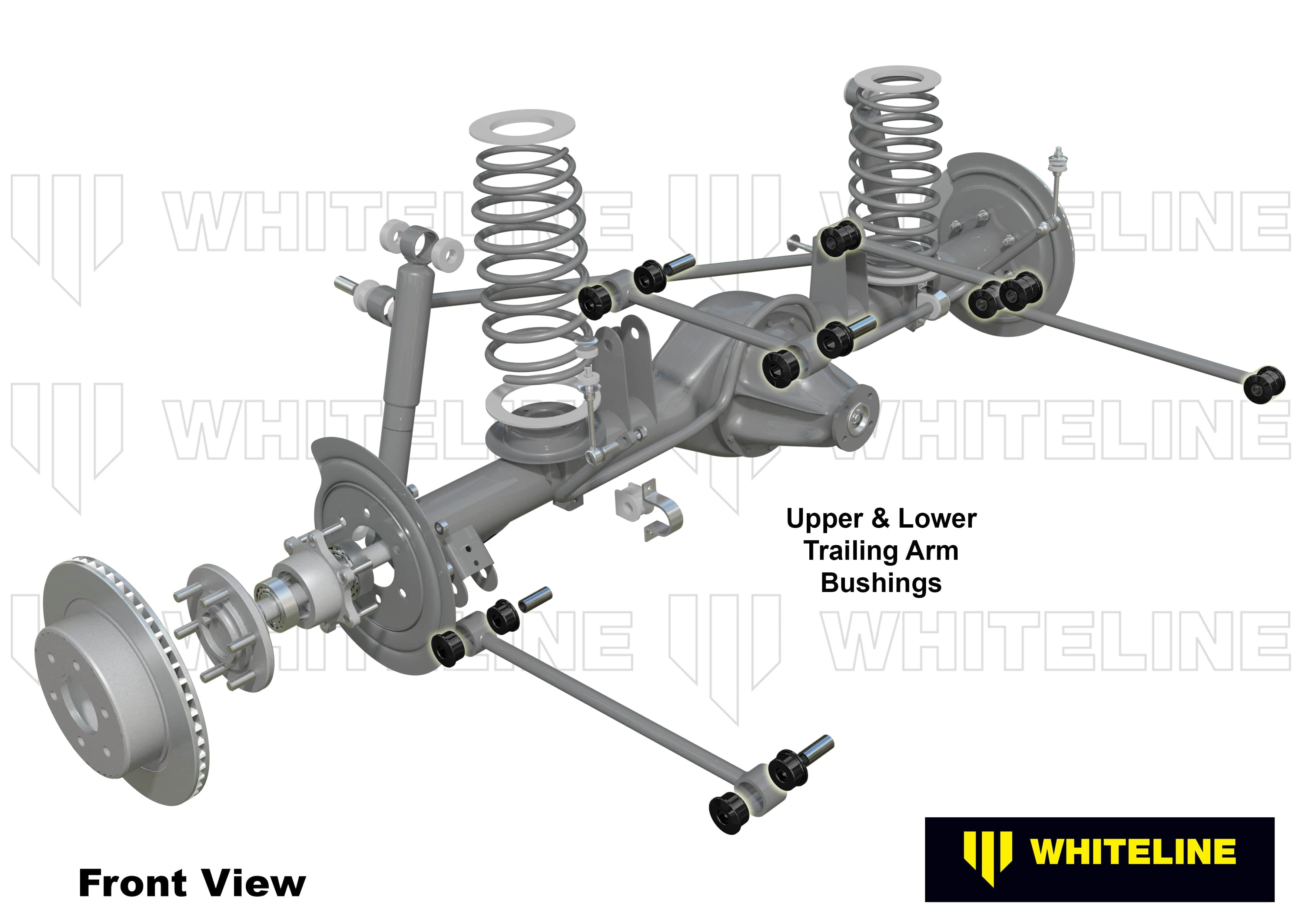 Whiteline Rear Trailing Arm - Bushing Kit to Suit Toyota Prado and 4Runner SR