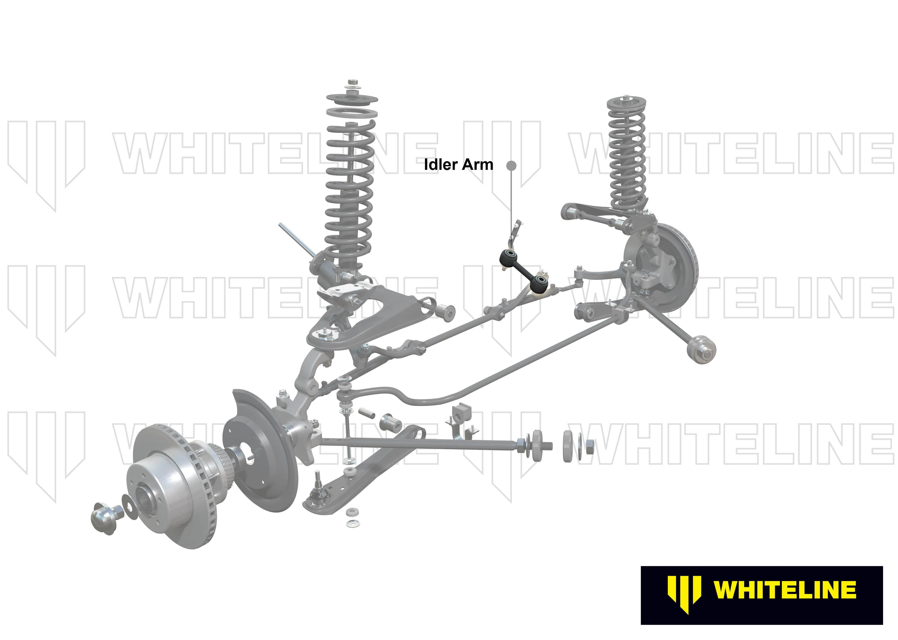 Whiteline Replacement - suits models 11/1969 - on Front Steering Idler Arm to Suit Ford Falcon/Fairlane XW-XF SR