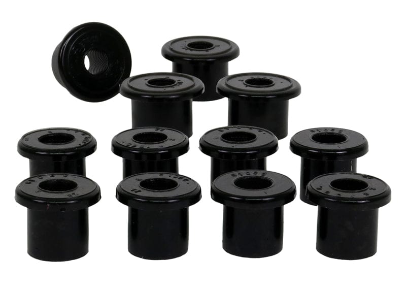Whiteline Suits 4cyl petrol models Rear Leaf Spring - Bushing Kit to Suit Nissan Nazara D21, D22 2wd SR