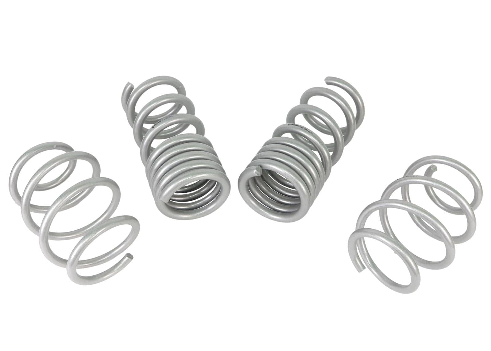 Whiteline Suits 5.0L models with MagneRide excludes GT350 - lowers vehicle approximately 25mm front and rear Front and Rear Coil Springs - Lowered to Suit Ford Mustang S550 FM, FN SR