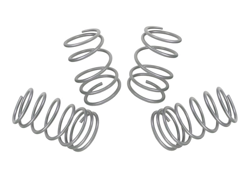 Whiteline Suits models MY04 - on - lowers vehicle approximately 30mm front and rear Front and Rear Coil Springs - Lowered to Suit Subaru Impreza GD WRX SR