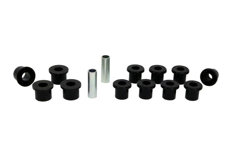 Whiteline Suits petrol models Rear Leaf Spring - Bushing Kit to Suit Nissan Nazara D21, D22 4wd SR