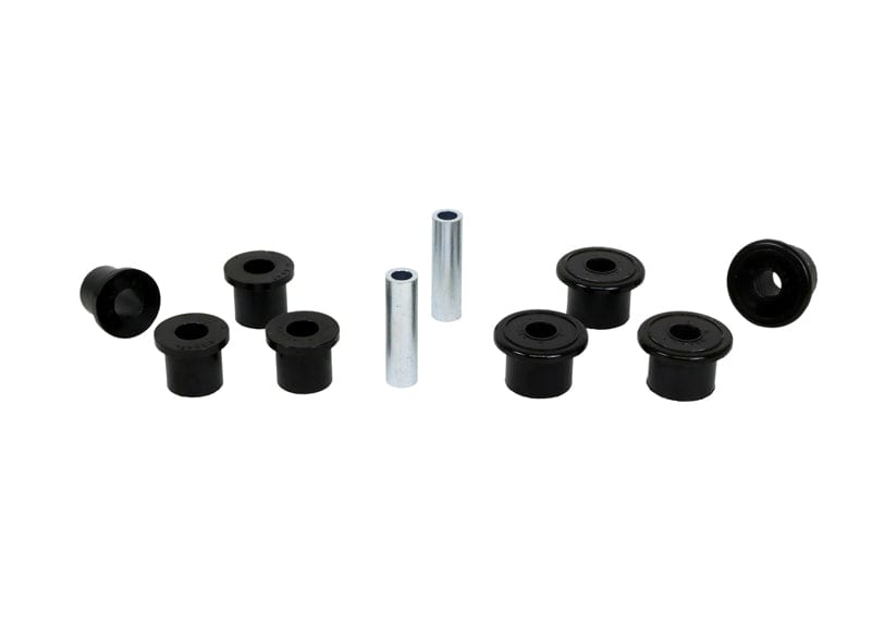 Whiteline Suits V6 and diesel models Rear Leaf Spring - Bushing Kit to Suit Nissan Nazara D21, D22 2wd SR