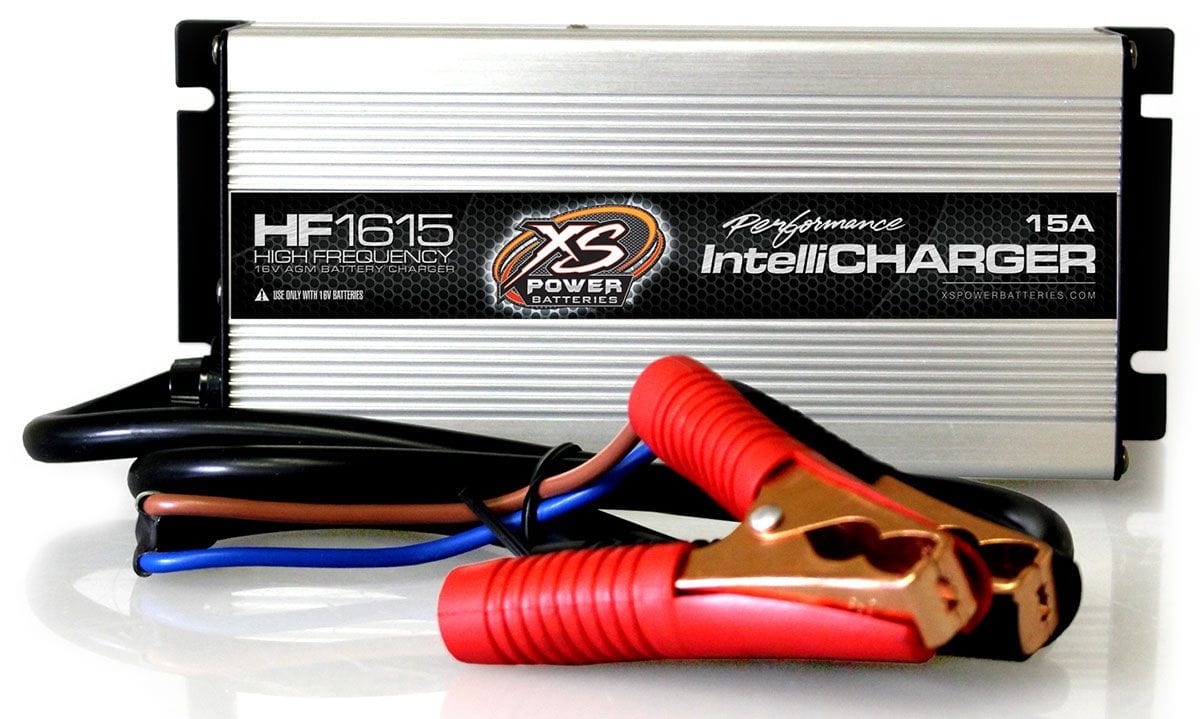 XS POWER 15A XS Power 16 Volt High Frequency AGM IntelliCharger XSHF1615 SR
